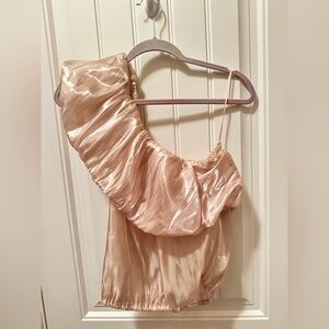 Free People Shimmering Off the Shoulder Top